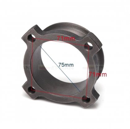 Flansza wydech 3" (4 śruby) na 3" V-Band