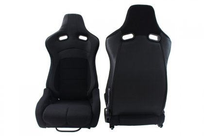 Fotel sportowy Monza Furio Black
