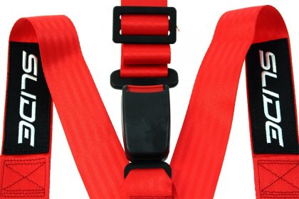 Pasy sportowe SLIDE 3p 2" Red