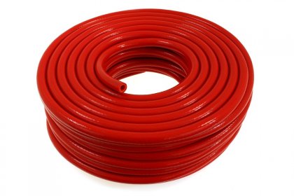 Przewód podciśnienia silikonowy zbrojony TurboWorks PRO Red 8mm