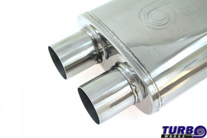 Tłumik Środkowy TurboWorks LT Center 2,75" Dual 2,75" Y-Pipe