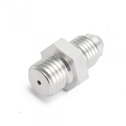 Złącze zasilania turbiny olejem M12x1.5 na AN4 z restryktorem 1.5mm