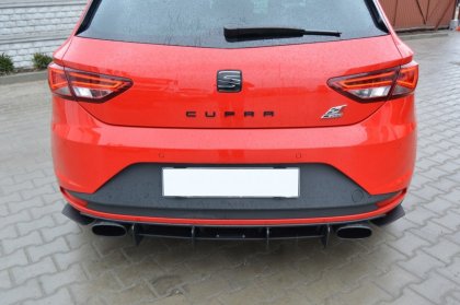 Dyfuzor Tylny i Splittery Tylne BoczneSeat Leon III Cupra