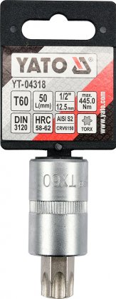 Nástavec  1/2" bit Torx T60