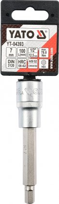 Nástavec prodloužený 1/2" bit Imbus H7