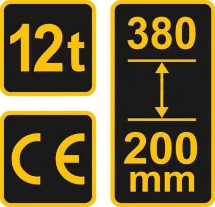 Hever hydraulický pístový 12t