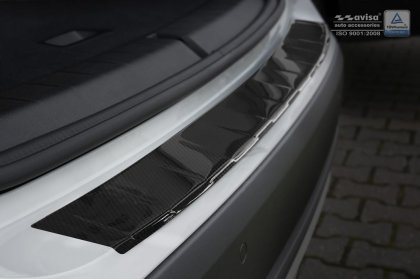 Ochranná lišta zadního nárazníku BMW X1 F48 15- Carbon (černý)