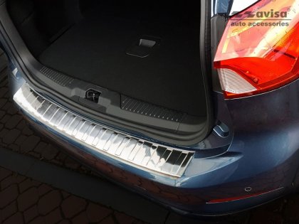 Nerezová ochranná lišta zadního nárazníku Ford FOCUS IV Turnier 18-