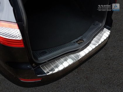 Nerezová ochranná lišta zadního nárazníku Ford Mondeo III mk4 Turnier (Kombi)