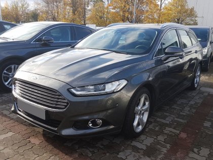 Nerezová ochranná lišta zadního nárazníku Ford Mondeo MK V 14- Turnier Kombi