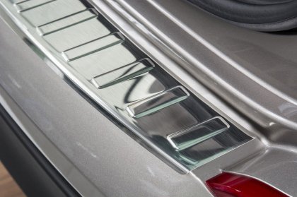 Nerezová ochranná lišta zadního nárazníku Hyundai Tucson III  15-18