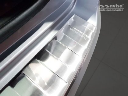 Nerezová ochranná lišta zadního nárazníku Hyundai Tucson III 18- 