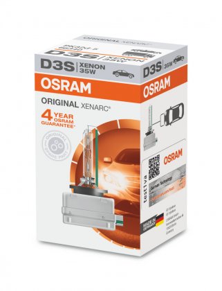 Xenonová výbojka D3S Osram Xenarc Original 85V 35W P32d-5