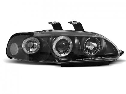 Přední světla angel eyes Honda Civic 2dv./3dv 92-95 černé