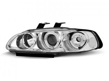 Přední světla angel eyes Honda Civic 4T 92-95 chrom