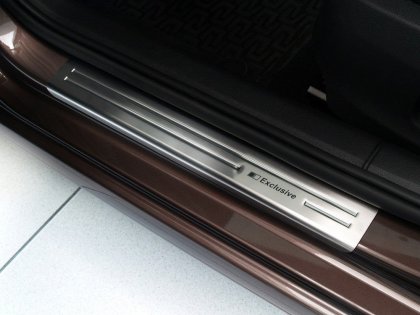 Prahové ochranné nerezové lišty Avisa Škoda Octavia III 2013- Exclusive