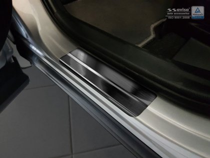 Prahové ochranné nerezové lišty Avisa Toyota C-HR , Rav4  Exclusive grafitové