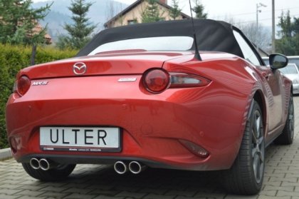 Sportovní nerezový výfuk ULTER SPORT MAZDA MX5 typ ND 2014-2019 CABRIO 2,0