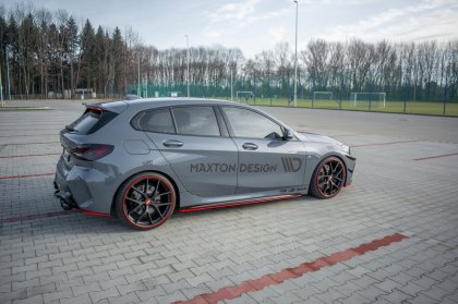 Splittery zadní boční V.2 BMW 1 F40 M-Packet červené