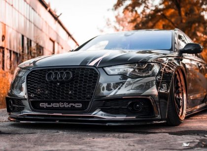 Rámečky kolem mřížek Audi S6 / A6 S-Line C7
