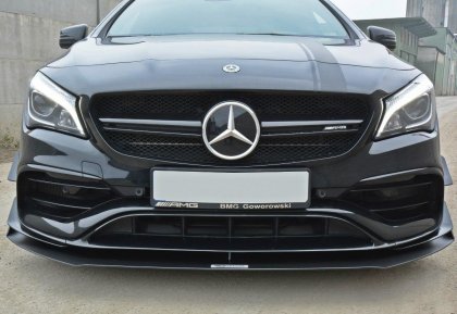 Spojler pod nárazník lipa Maxton V.1 - Mercedes CLA A45 AMG C117 Facelift 2017-
