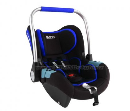 Autosedačka dětská SPARCO F300i ISOFIX GRUPA 0 ( 0-13kg ) modrá
