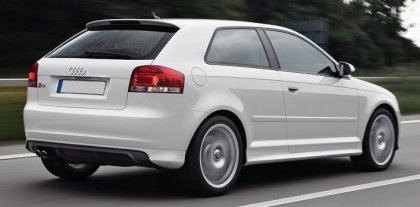 Spoiler pod zadní nárazník S3 look TFB Audi A3 8P 3dv. 03-08