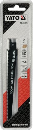 Pilové listy HCS 150MM 4TPI 2ks