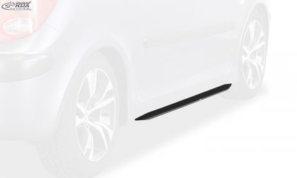 Prahy, kryty prahů RDX PEUGEOT 1007 "Slim"