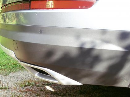 Atrapa výfuku, Alu Brush, Škoda Octavia III./ Facelift, r.v.2013/2017