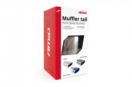 Koncovka výfuků 66x86mm  MT 021BLC