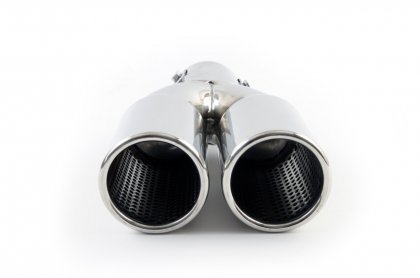 Koncovka výfuků 2x63mm MT 004 chromová