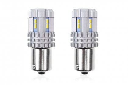 Žárovky LED CANBUS UltraBright 3020 22SMD 1156 (R5W, R10W) P21 White 12V/24V (2ks)
