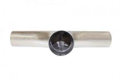Trójnik wydechu 180st 76/76mm 304SS
