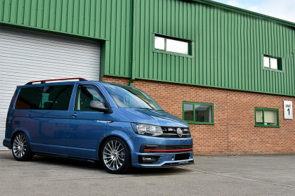 Spoiler pod přední nárazník pro VW T6 SPORTLINE (2015-) černý lesklý