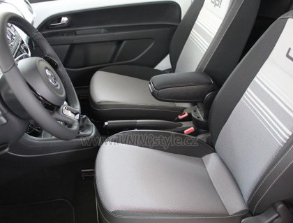 Loketní opěrka Seat Mii černá, textil