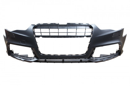Zderzak przedni + Grill Czarny Audi A5 8T 13-16 RS5 Style