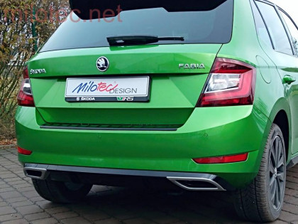 Dummy - koncovky výfuku, Fabia III, Facelift, Monte Carlo,18-