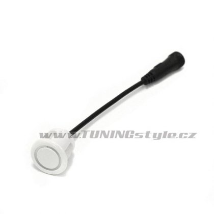Náhradní snímač k parkovacímu asistentu STEELMATE s průměrem 18.5 mm, bílý 14D-12 WHITE