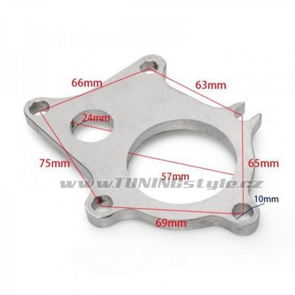 Adaptér downpipe T3 2,25