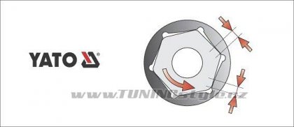 Nástavec 3/8" 12 mm šetihranný