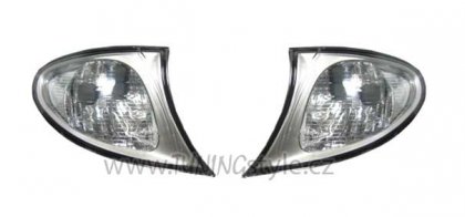 Blinkr přední BMW E46 01-03 Limo + Touring chrom