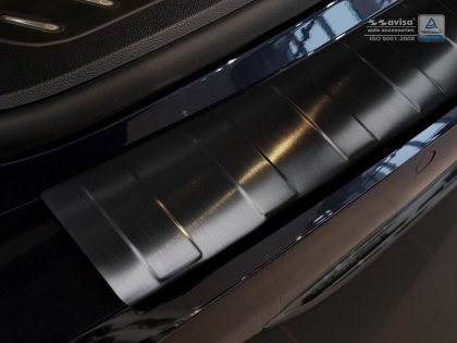 Nerezová ochranná lišta zadního nárazníku BMW 5 G31 TOURING grafitová 2017-