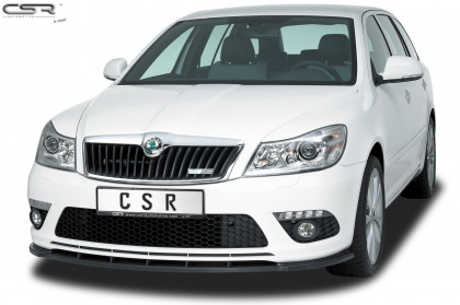 Spoiler pod přední nárazník CSR CUP - Škoda Octavia II (1Z) RS 9-13 carbon look matný