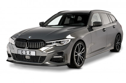 Spoiler pod přední nárazník CSR CUP pro BMW 3 (G20 / G21) M-paket carbon look matný