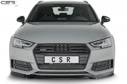 Spoiler pod přední nárazník CSR CUP pro Audi A4/S4 B9 (8W) S-Line 15-18 ABS