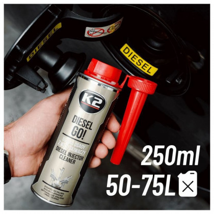 K2 DIESEL GO 250 ml - aditivum do paliva