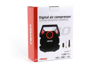 Digitální kompresor do auta s LED 12V Acomp-11