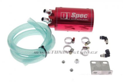 OIL CATCH TANK D1 SPEC 15mm RED