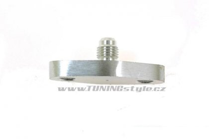 Oil Feed Flange T3 T4 T04 GT40 GT55 AN4